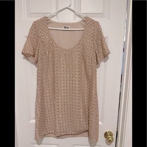 Mumu shimmer beaded dress